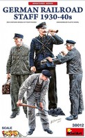 Miniart 38012 German Railroad Staff - 1:35