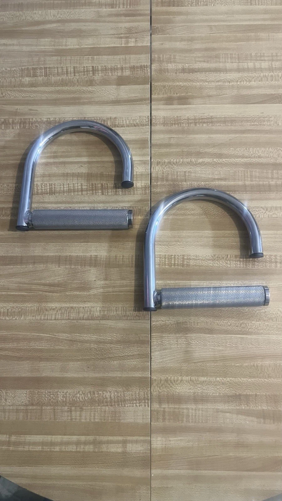 Rotation Metal Resistance Bands Pull Up Handle with Extra Grip Lot Of 2
