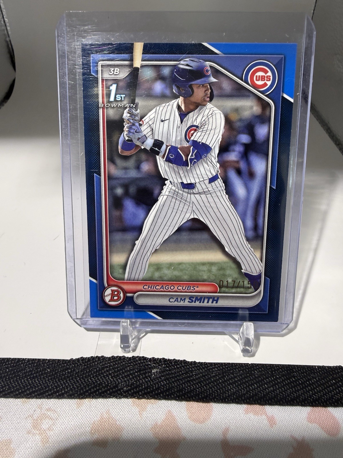 Topps Bowman Draft 2024 Cam Smith Cubs Rookie 1st Blue #BD-67 /150
