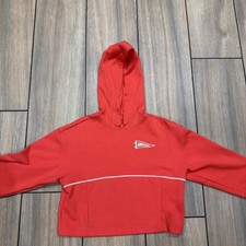 Old Navy Girls Dynamic Fleece Cropped Graphic Hoodie Size M 8