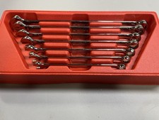 Snap-on Oexl707b Long 7pc Sae Combination Wrench Set 38-34 Chrome