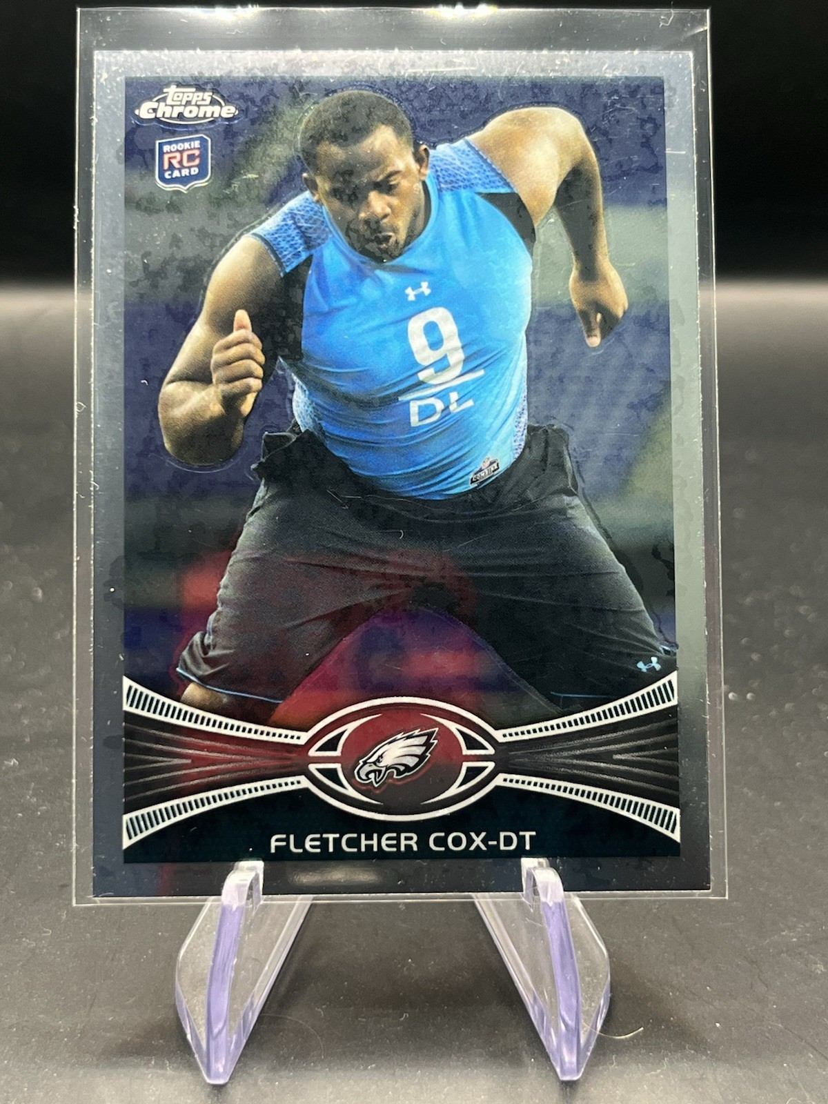 2012 Topps Chrome #82 Fletcher Cox Rookie RC Eagles