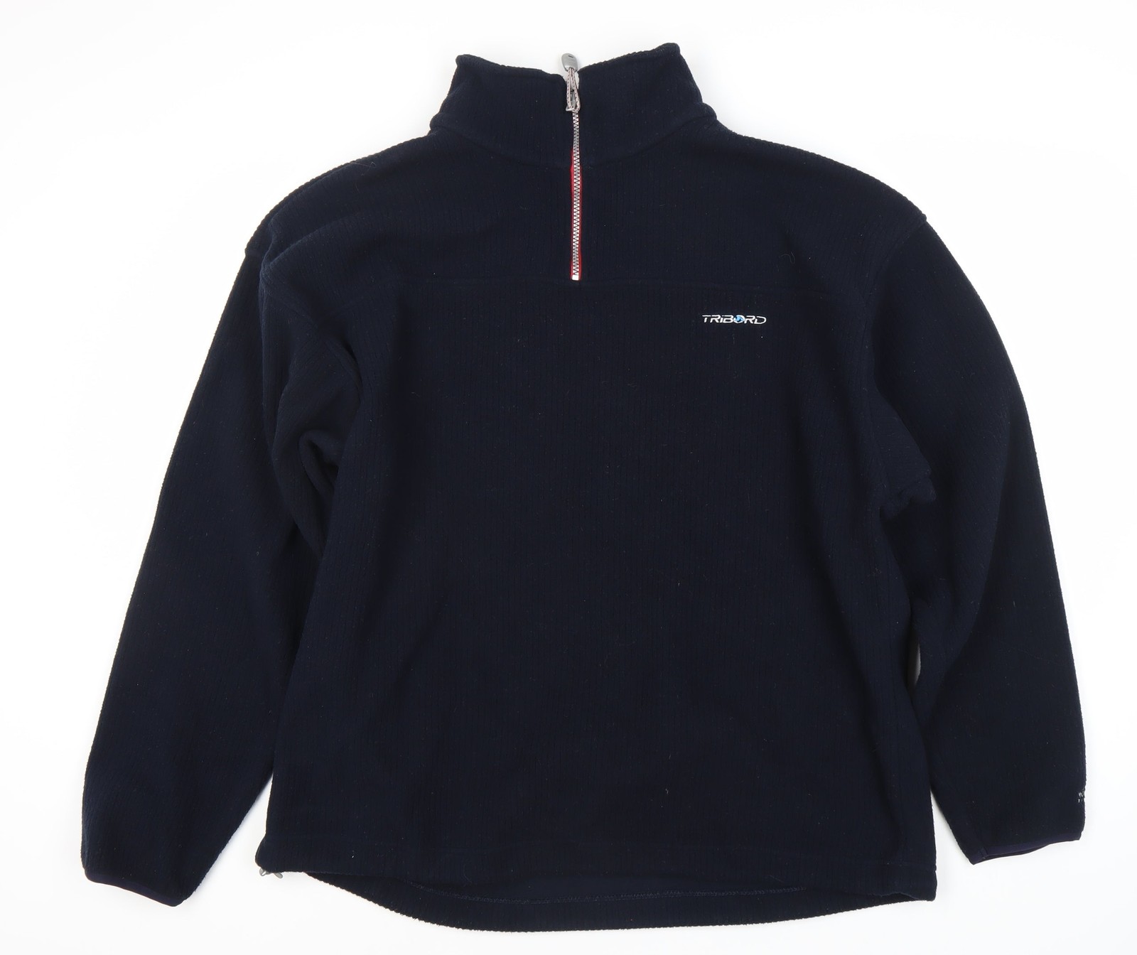 Mens UK Size M Tribord Blue Full Zip Hoodie image 2