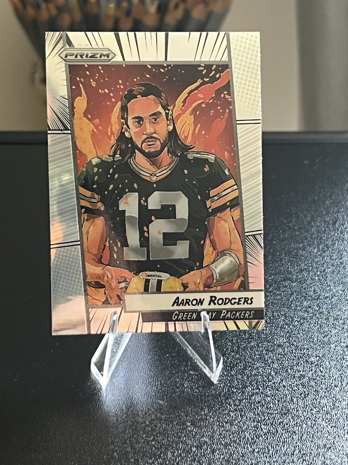 2022 Panini Prizm Aaron Rodgers Manga # M-4