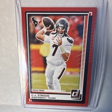 2025 Panini Donruss Press Proof C.J. Stroud Houston Texans #237