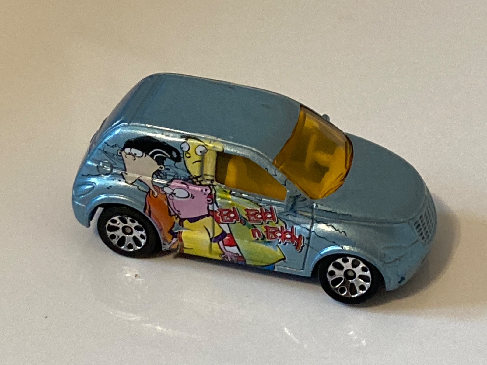 Ed, Edd n Eddy Mattel Matchbox Chrysler Panel Cruiser 2000 RAR Diecast Fahrzeug