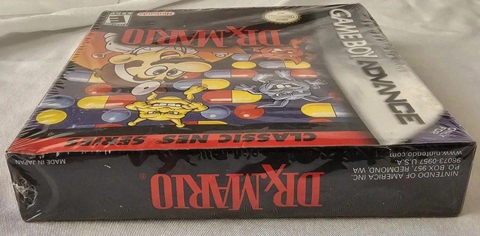 Dr. Mario (Nintendo Game Boy Advance, 2004) | NEW, Factory Sealed, Authentic GBA - Image 3 of 4
