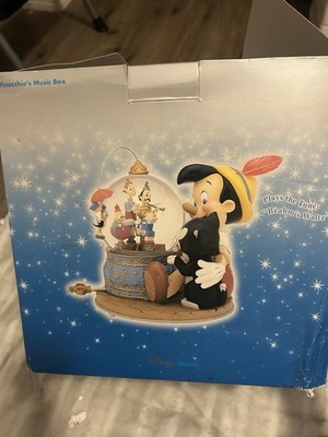 Pinocchio with Figaro & Jiminy Cricket Snowglobe | eBay