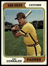 1974 Topps #498 Pat Corrales