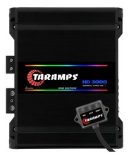Amplificador digital/efectos Taramps HD 3000-2 ohmios Rgb 3000 vatios Rms 1 canal