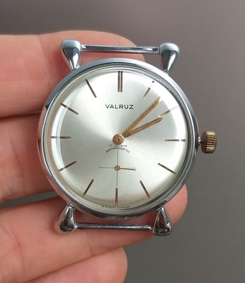 NOS 1950 s Unworn 36mm Swiss Project Watch for Completion FHF 76 Hand Winder