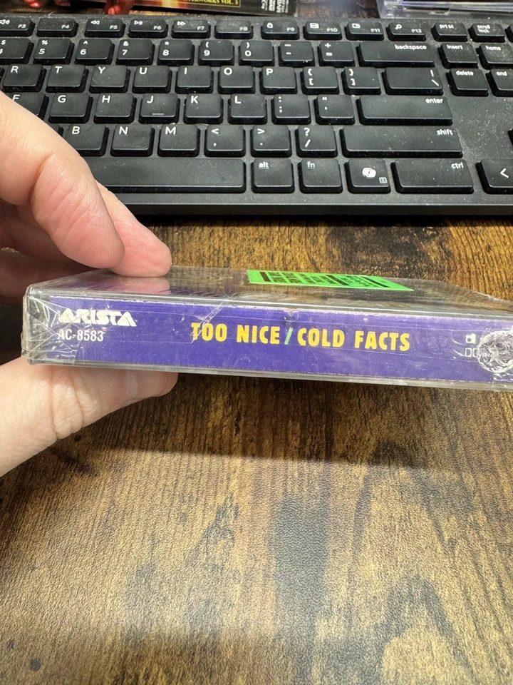 TOO NICE SEALED CASSETTE COLD FACTS PROMO HYPE STICKER I GIT MINZE XPLICIT - Image 3 of 3