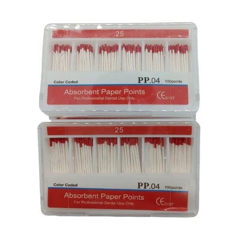 Dental Endo Treatment Absorbent Paper Greater Taper Points PP0.04 25# Dentistry - Image 4 of 4