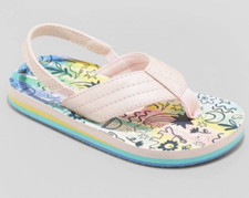 NEW Cat Jack Girl's Shawn Flip Flops Sandals Size Small