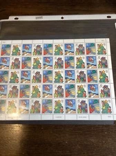 Scott#3108-11 Family Christmas Scenes Full Pane of 50 Mint NH-1996-US