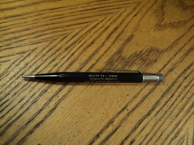 Vintage Autopoint Mechanical Pencil    Zenith TV - Radio  White Water Heaters