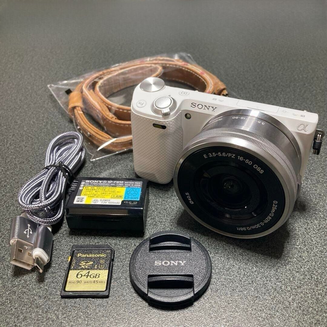 専用　SONY α NEX-5T ホワイト Amazon | SONY デジタル一眼カメラ「NEX-5T」ダブルズームレンズ
