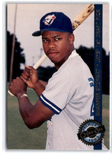 1993 O-Pee-Chee Premier Shannon Stewart RC #2 Blue Jays 