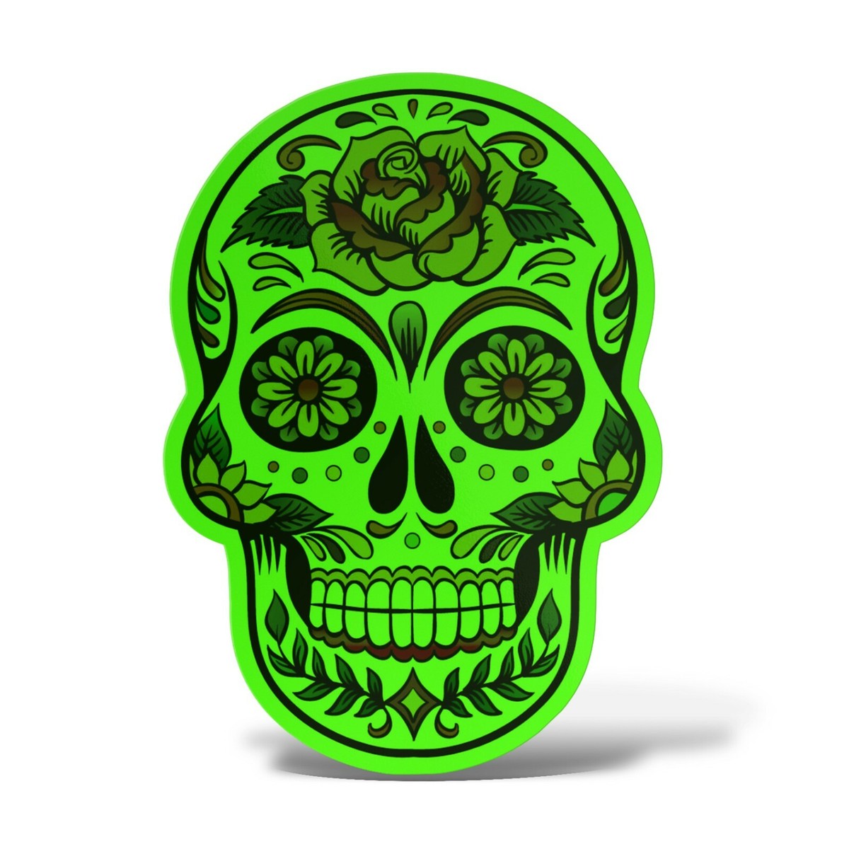 2 Adesivi Teschio 3D Per Auto - Decorazione Horror Per Halloween, 32x22cm - Foto 11