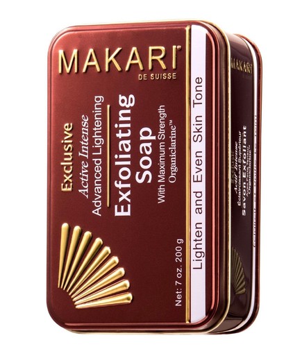makari naturalle carotonic advanced lightening exfoliating soap
