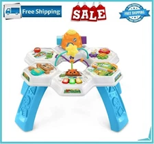 VTech Buzz & Learn Activity Table with Accessories, Baby and Toddler Toys