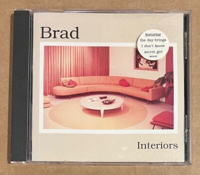 Brad [w/ Stone Gossard] - Interiors RARE out of print CD w/ hype sticker '97