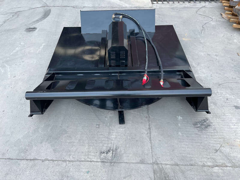 RC72 72" Skid Steer Attachment Heavy Duty Brush Cutter Mower 1216 GPM 2 Blades eBay