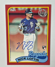 2024 Topps Series 2 NICK LOFTON RC Red Border On Card AUTO 19/25 Royals