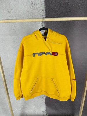 NFA Skateboarding vintage box logo orange hoodie rare UK