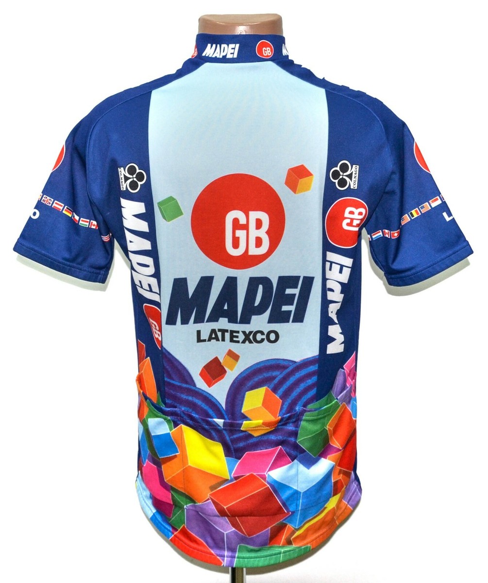 Maillot champion du monde Mapei homme neuf XL - MAPEI - 73100 - Troc Vélo