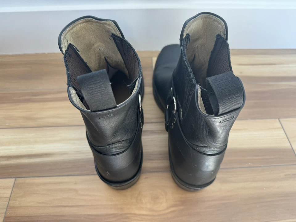 Boulet Men's Black Motorcycle Half Boot Size 12 - Image 4 of 4