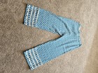 Soft Surroundings–Blue Geometric Narah Full Length Palazzo Pant (Size 1X–18W/20) — photo 9