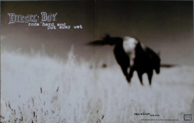 DIESEL BOY - 2001 - Promotion - Plakat - Rode Hard And Put Away Wet - Poster