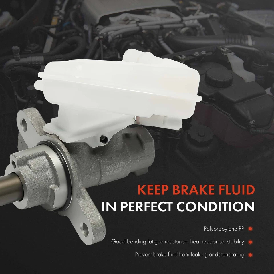 Cilindro maestro de freno con depósito y sensor para Ford Fiesta 2011 2012 2013-2019 Foto 3 de 4