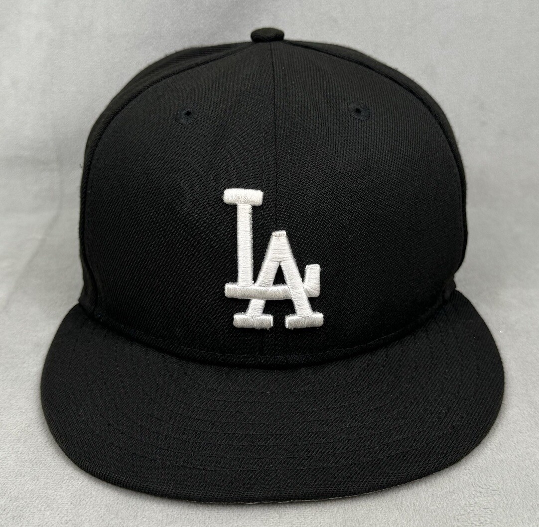 Los Angeles Dodgers Hat Cap New Era 59Fifty 7 1/4 Fitted