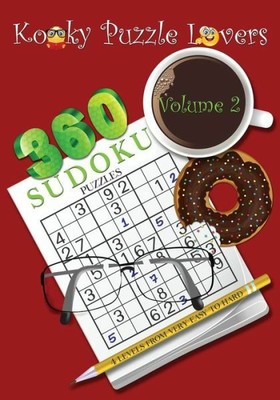 Sudoku Puzzle Book, Volume 2: 360 Puzzles With 4 Difficulty Levels (Very Ea...