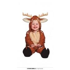 COSTUME RENNA NATALE CARNEVALE VESTITO GUIRMA BAMBINO CHRISTMAS NEONATO PRESEPE