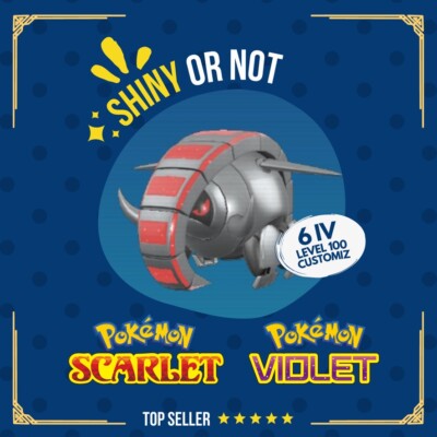 Iron Treads Donphan Paradox Shiny or Non   Competitive Pokémon Scarlet Violet