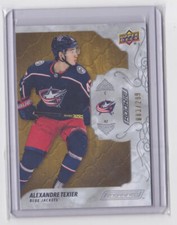 2019-20 UD ENGRAINED ROOKIE /299 ALEXANDRE TEXIER #95 COLUMBUS BLUE JACKETS