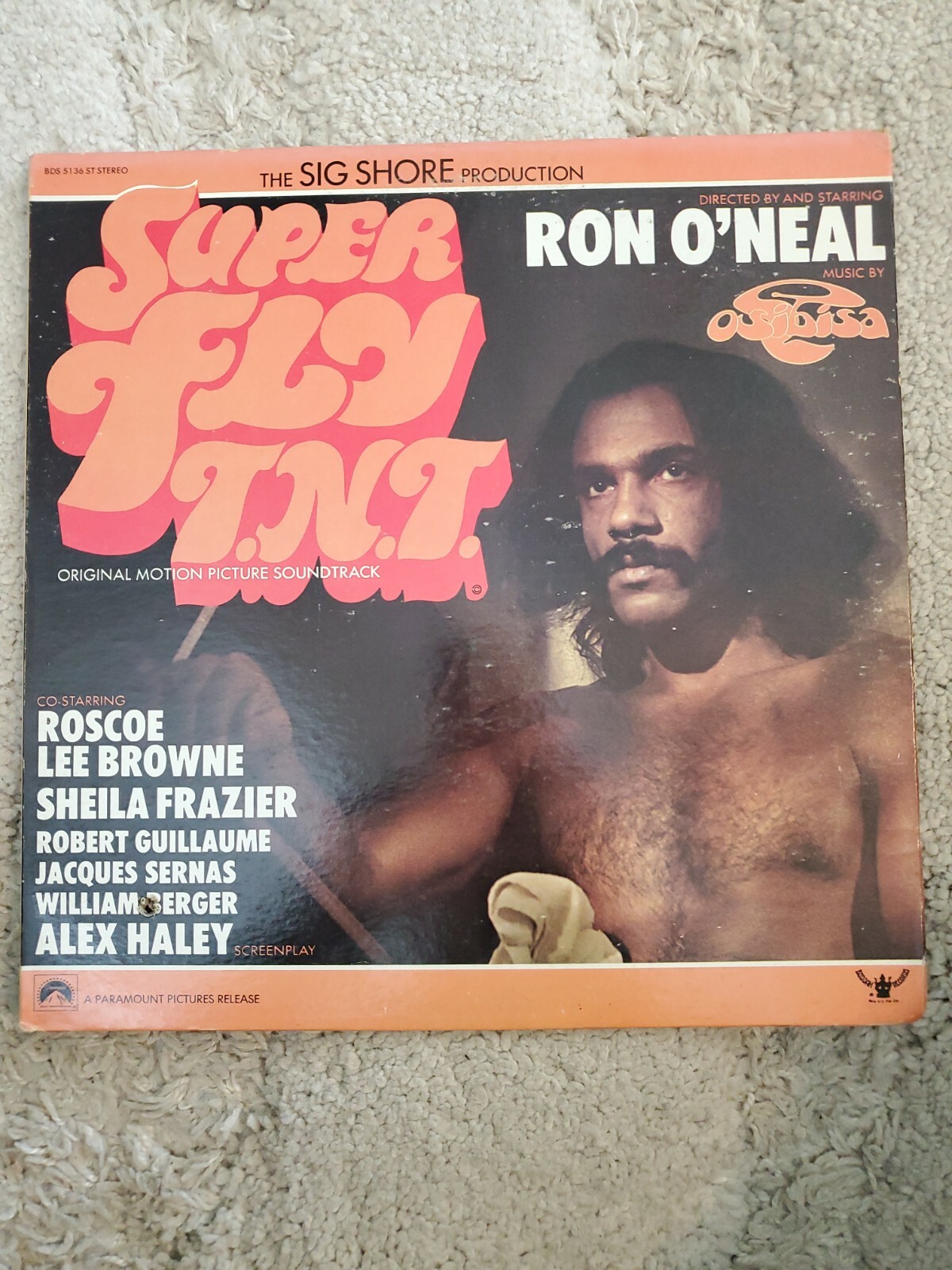 OSIBISA SUPER FLY T.N.T SOUNDTRACKS BLAXPOITATION BUDDAH BDS5136 USA 1973 