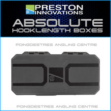 PRESTON INNOVATIONS ABSOLUTE HOOKLENGTH BOXES - NEW | BOTH SIZES/RIG STORAGE