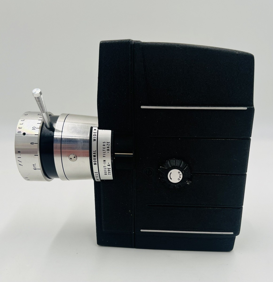 VINTAGE Bell Howell 8mm Movie Camera with Dual Electric Eye With  Leather Bag