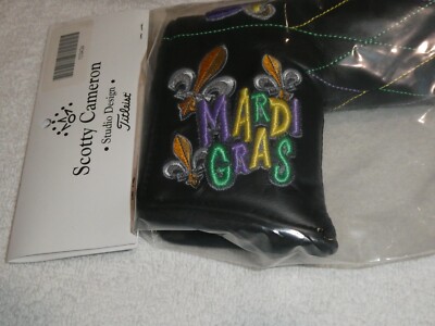 2021 Scotty Cameron Mardi Gras Putter Cover Headcover Golf Members