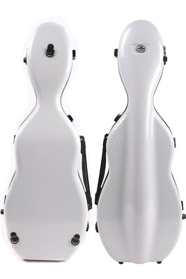 Advanced Carbon Fiber Violin Case 4/4 Violin Box Light strong Cases White
