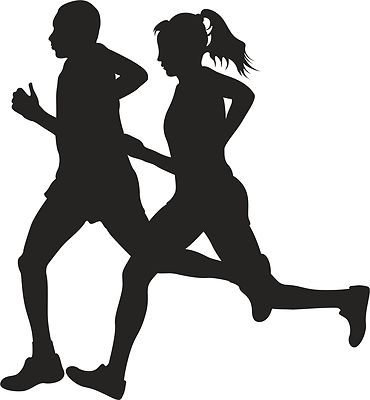 Sticker Autoaufkleber Laufen-Joggen-Marathon 067 Aufkleber