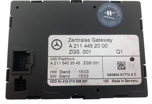 Mercedes-Benz Steuergerät Zentrales Gateway A2114452000