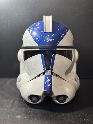 501st Phase 2 Clone Commando Helmet - Custom Finish - Sanded, Painted, Weathered