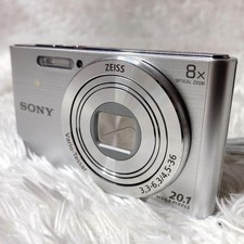 Sony Cyber-shot DSC-W830 Compact Digital Camera Silver Excellent Condition