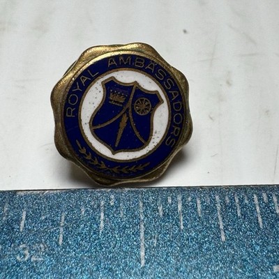 Vintage Royal Ambassadors Small Lapel Pin Baptist Church Missionary ...