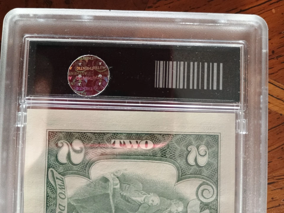 Donald Trump MAGA $2 Bill Sealed “Presidential Note” Rare Auth Uncirculated 001 - Image 4 of 4